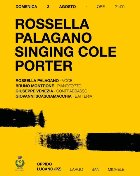 Concerto "Rossella Palagano Singing Cole Porter" - Gezziamoci on the road