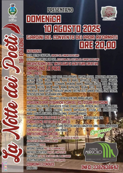LA NOTTE DEI POETI