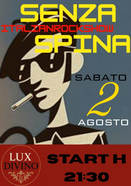 Senzaspina Italian rock show
