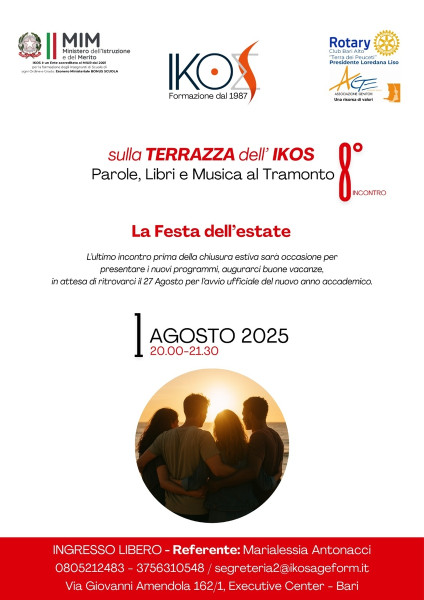 Celebra l'estate tra parole, emozioni e tramonti