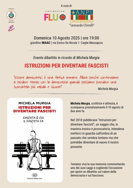 Evento dibattito in ricordo di Michela Murgia