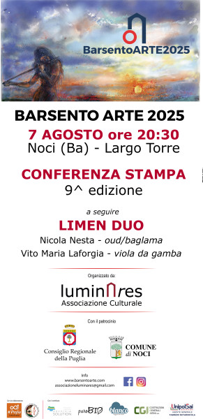 BARSENTO ARTE 2025 - presentazione programma