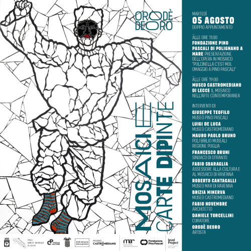 Pulcinella C’est Moi. Omaggio a Pino Pascali di Orodè Deoro. Doppio Appuntamento Fondazione Pascali e Museo Castromediano