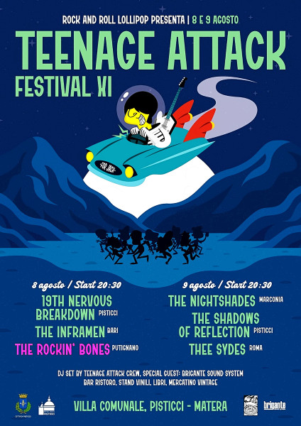 The Rockin' Bones al Teenage Attack Festival XI