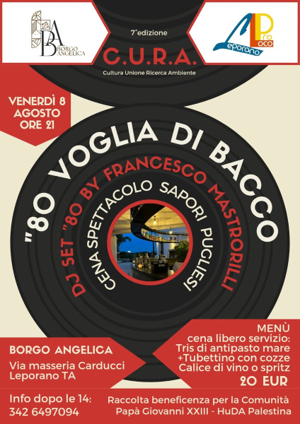 80 VOGLIA DI BACCO