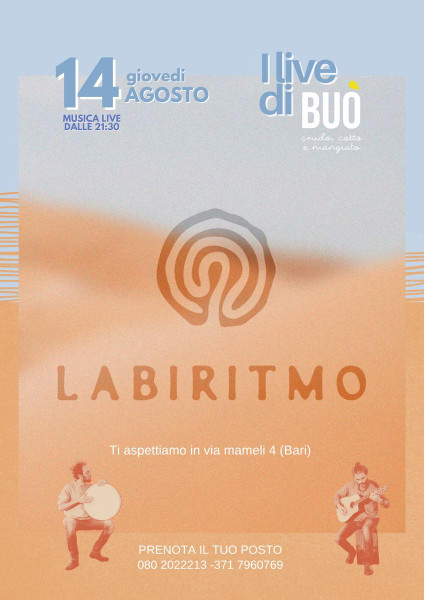 La Magica Notte di Ferragosto: un Viaggio Sonoro con Labiritmo tra tradizione e storie nuove