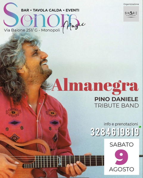 Musica sotto le stelle - Almanegra | Tributo a Pino Daniele