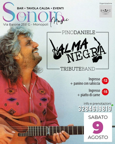 Musica sotto le stelle - Almanegra | Tributo a Pino Daniele