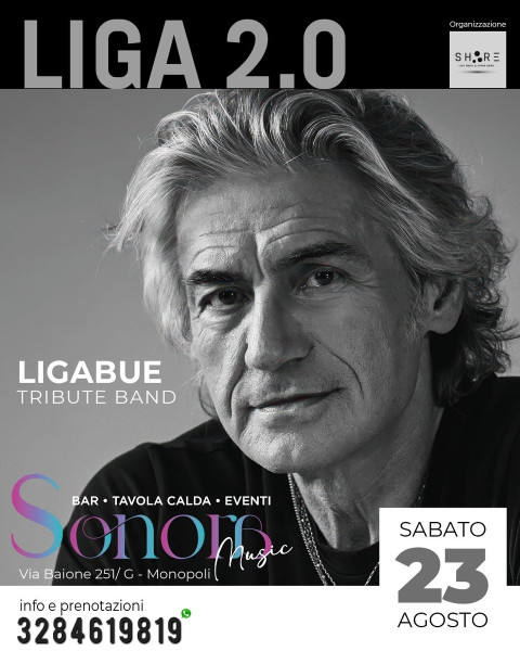 Liga 2.0 - Ligabue tribute band live at Sonora Club