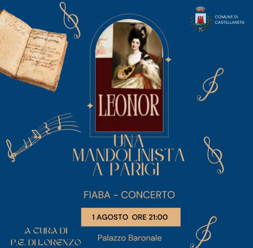 Leonor,una mandolinista a Parigi