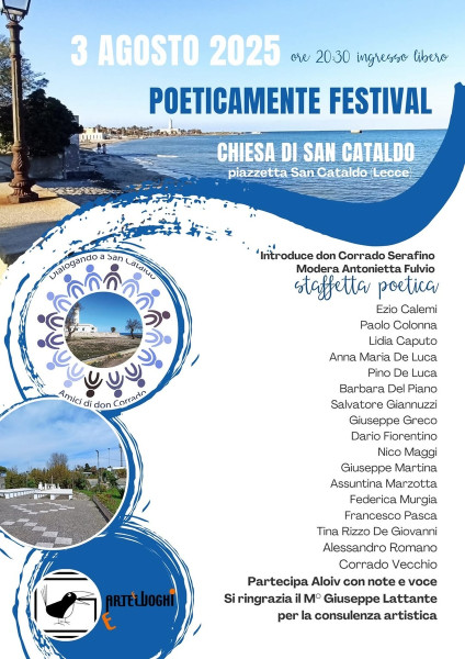 Poeticamente festival, la bellezza delle parole