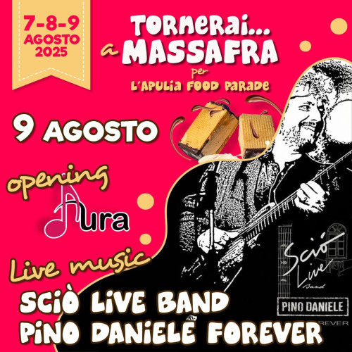 Sciò Live Band Pino Daniele Forever in concerto