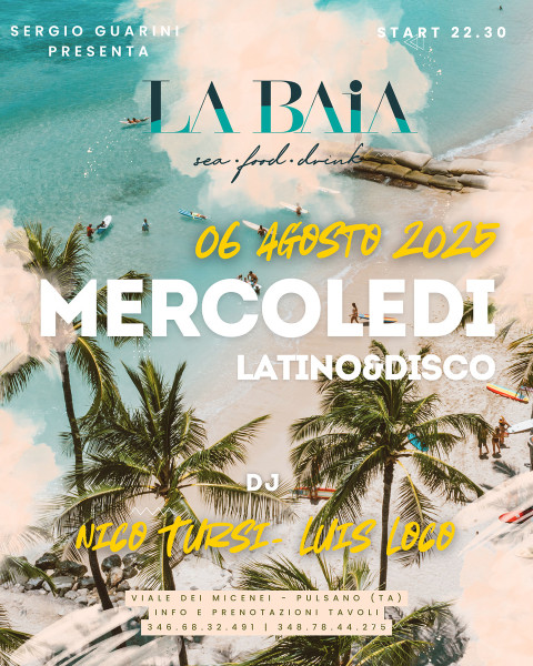 Serata Latino&Disco