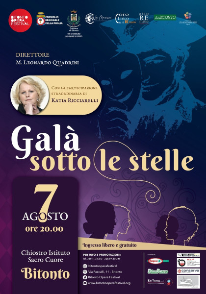 Bitonto Opera Festival - Galà sotto le stelle con Katia Ricciarelli
