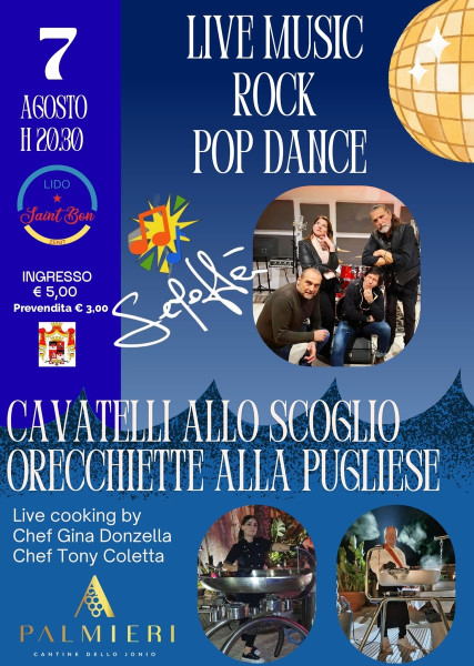 Live cooking & live music