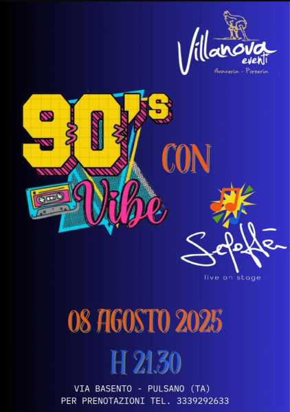 Good vibes Sepoffá live on stage