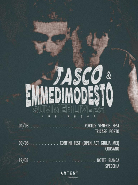 Tasco & Emmedimodesto live concert