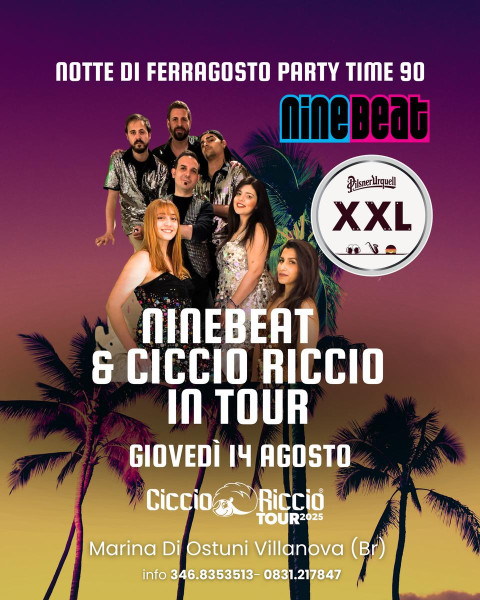 NINEBEAT & CICCIO RICCIO IN TOUR
