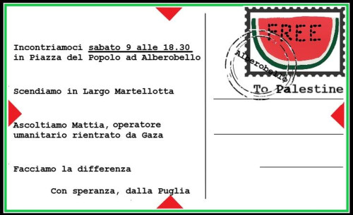 Dalla Puglia con speranza