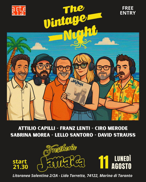 Summer Parties 2025 con The Vintage Night