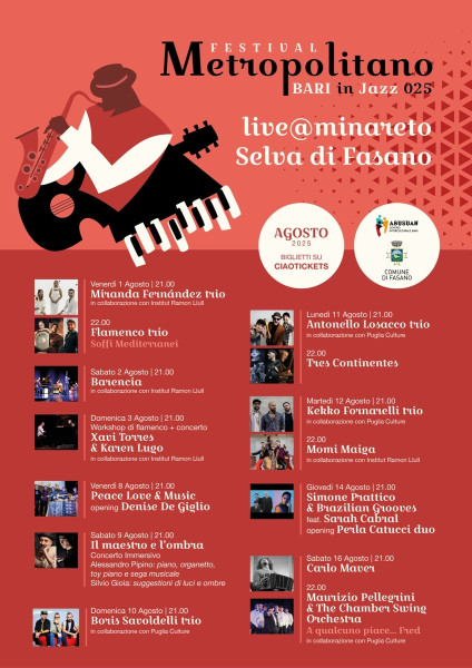 Bari in jazz 2025 live al Minareto