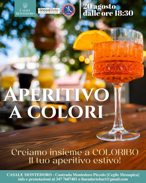 Aperitivo a colori con l'artista Bice Perrini