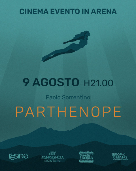Parthenope. Cinema evento in arena