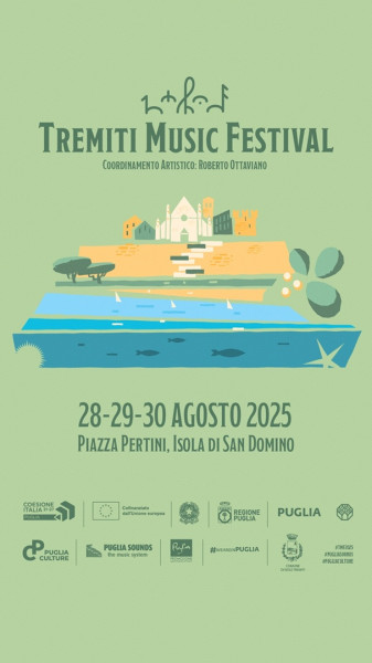 Tremiti Music Festival 2025: dal 28 al 30 agosto con Bungaro e Raffaele Casarano, Maria Pia De Vito, Chiara Civello e La Niña