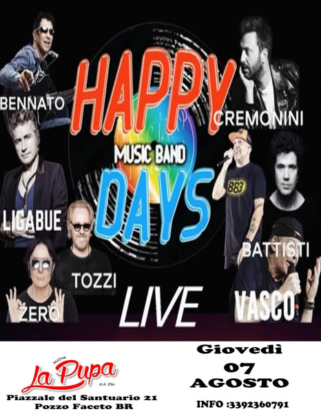 Happy Days Music Band Live