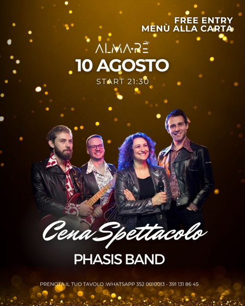 Disco Inferno Night by Phases Band