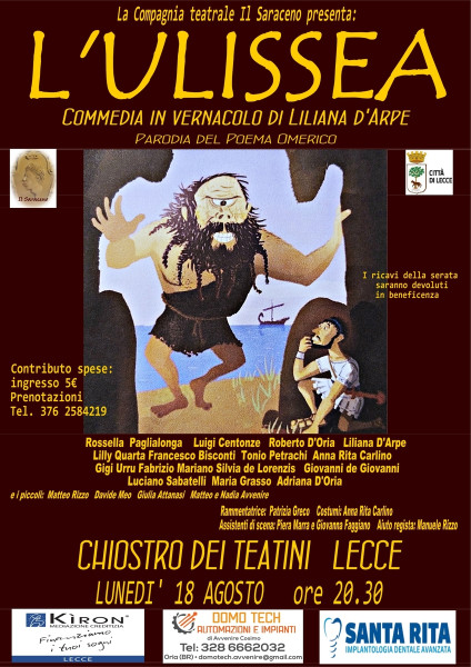 Commedia in vernacolo L'ULISSEA di Liliana d'Arpe