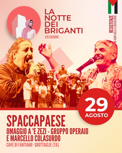 Omaggio a Marcello Colasurdo e Gruppo Operaio con gli "Spaccapaese"