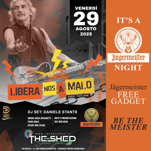 Libera Nos a Malo - LIGABUE TRIBUTE BAND - Jägermeister  Night