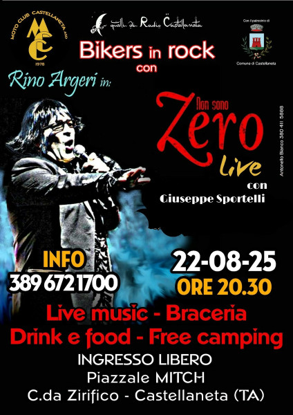 Bikers in Rock con Rino Argeri "Non sono Zero live"