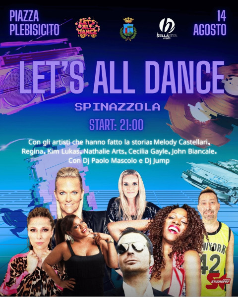 Let’s All Dance, si balla con la musica dance anni '90