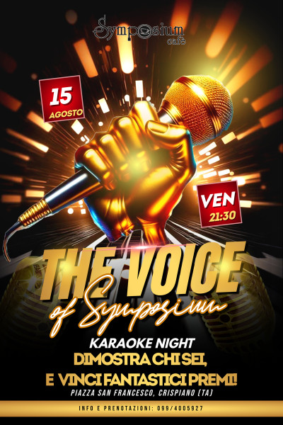 Karaoke night - The voice of Symposium