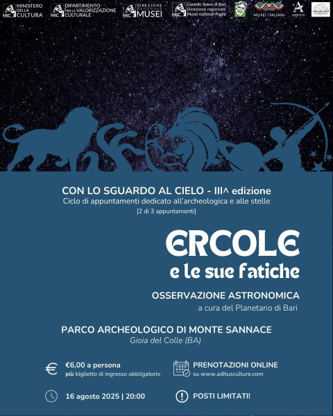Con lo sguardo al cielo - Ercole e le sue fatiche