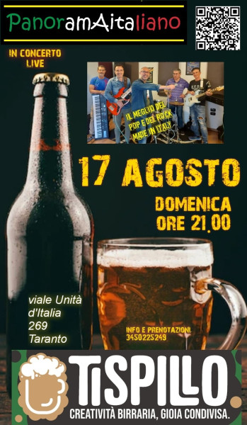 concerto live dei Panorama Italiano