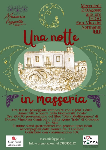 Dieta Mediterranea a Masseria Foggelle