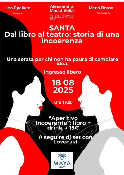 SANTA  Dal libro al teatro: storia di una incoerenza