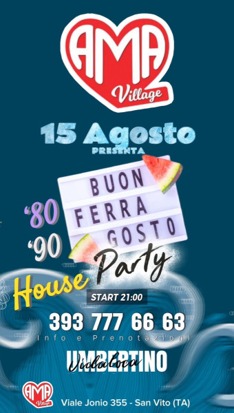 '80 '90 house party