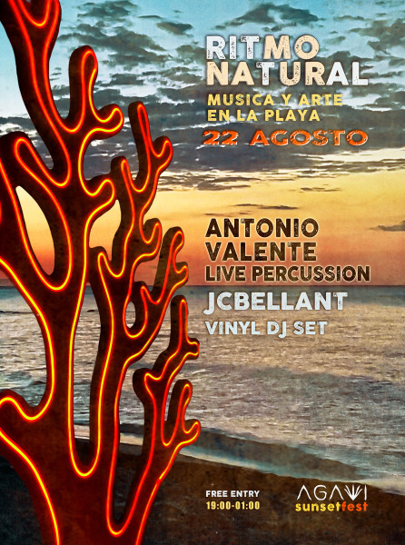 RITMO NATURAL *ANALOGICO*  Live Percussion &Vinyl selection