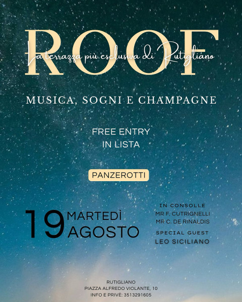 ROOF - la terrazza più esclusiva di Rutigliano