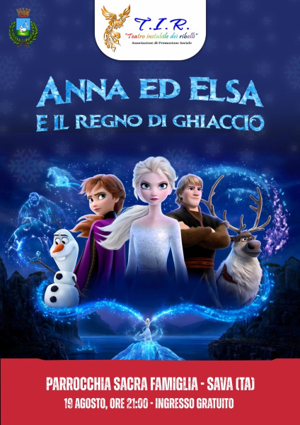 Spettacolo Musical ANNA ED ELSA E IL REGNO DI GHIACCIO