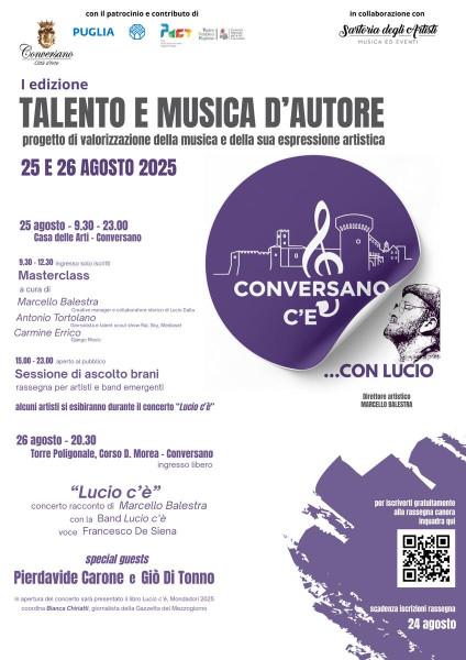 Conversano c'è - Talento e Musica d’Autore