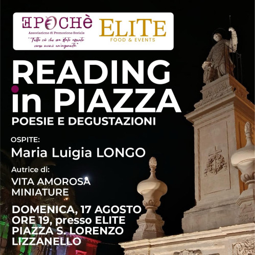 Reading, poesie e degustazioni