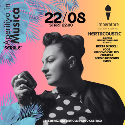 Eleganza e Grandi Classici Internazionali: Aperitivo in Musica Serale con Hertacoustic al Bar Imperatore