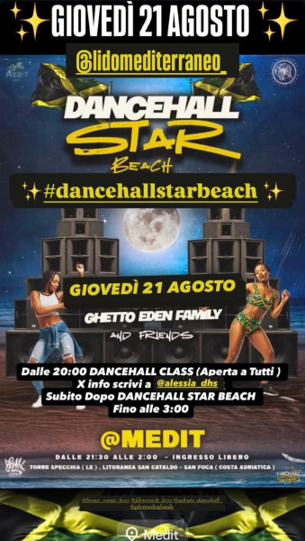 Dancehall Star Beach 7 Appuntamento