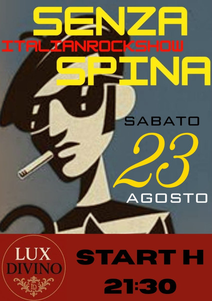 Senzaspina italian rock show