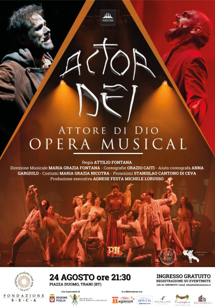 Actor Dei - la Prima Opera Musical Dedicata alla Vita di Padre Pio in Piazza Duomo a Trani